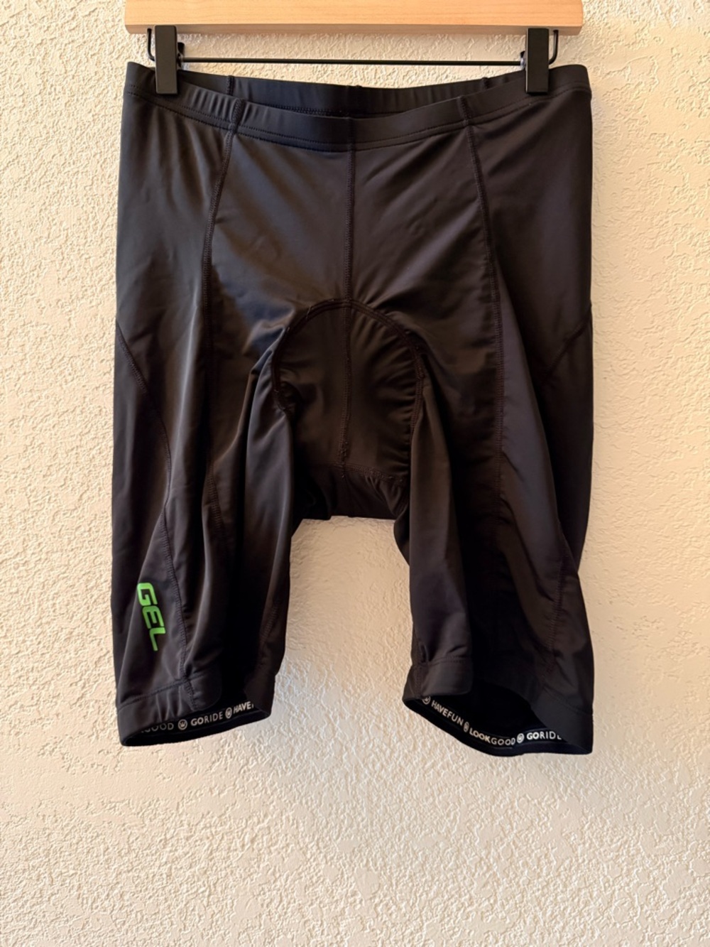 CANARI Women’s Black Pro Gel Padded Cycling‎ Biker Shorts Size C-Large